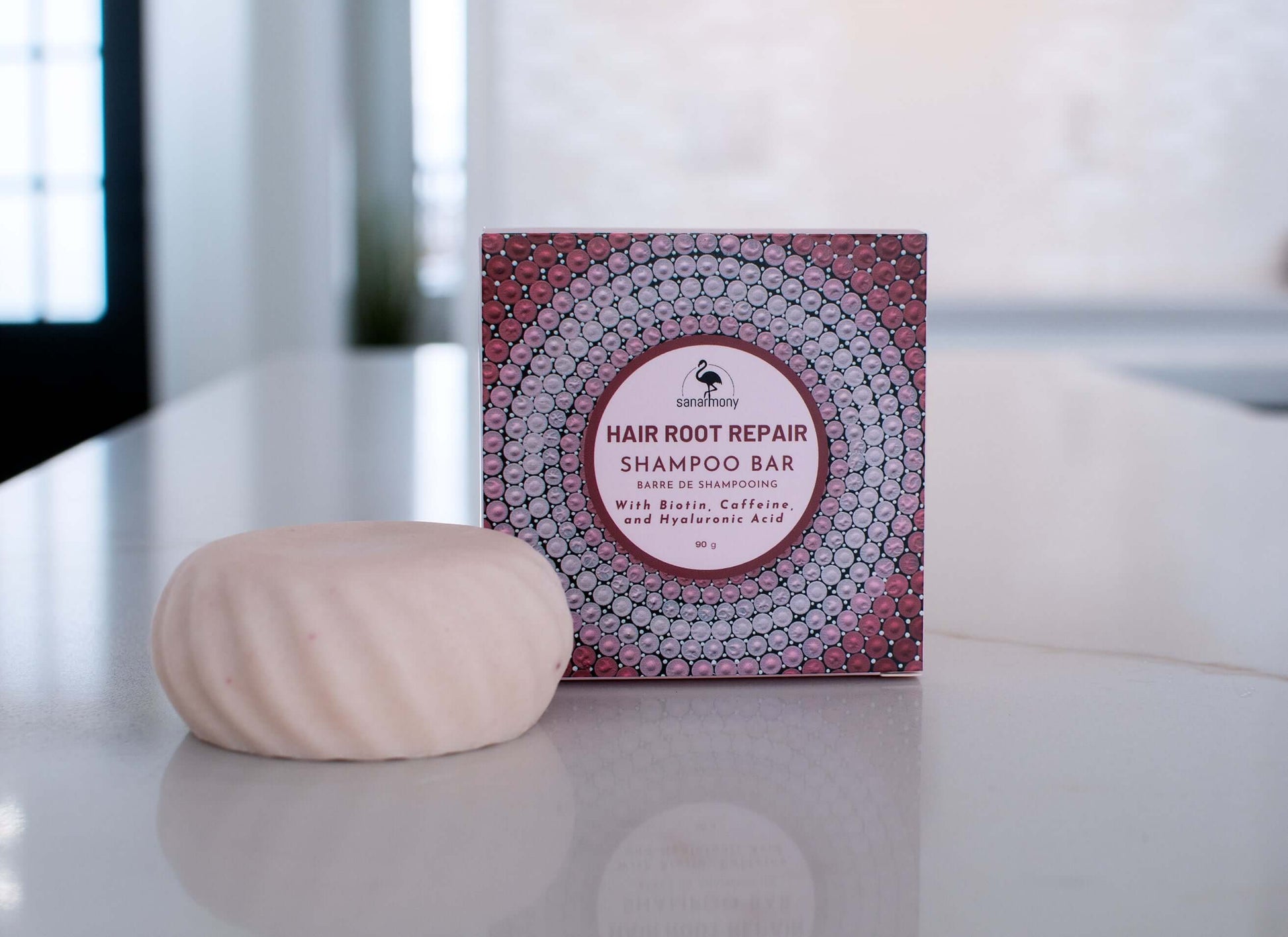 Elevate Your Hair Game with Our Shampoo Bar Experience ultimate hair transformation with our Biotin, Caffeine, & Hyaluronic acid formula for unmatched growth, smoothness, and anti-aging.